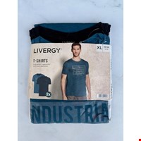 تیشرت مردانه طرحدار برند LIVERGY 